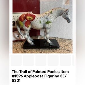 Trail of Painted Ponies Apple Blossom Horse Figurine